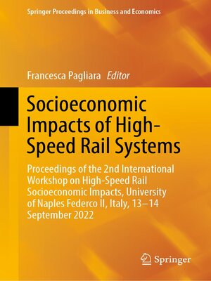 cover image of Socioeconomic Impacts of High-Speed Rail Systems